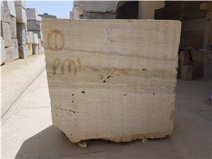 Light Beige Creamo Travertine Blocks