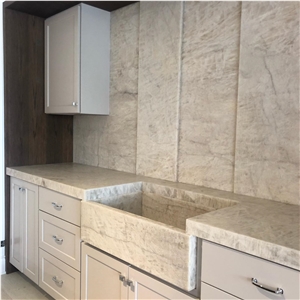 Luxury Iceberg Quartzite Kitchen Countertop