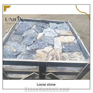 Exterior Stones Limestone Veneer Culture Stone Wall Cladding