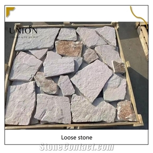Natural Split Stone Wall Cladding Sandstone Free Form Veneer