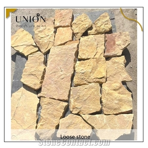UNION DECO Limestone Loose Stone Veneer Random Shape Stone