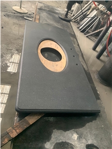 G684 Black Basalt Bathroom Countertop &Vanity