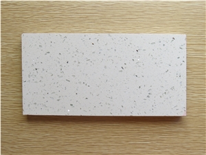 White Crystal Quartz Stone Slab