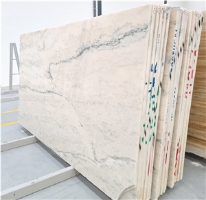 Estremoz White Veined Marble Slabs - Available In Stock
