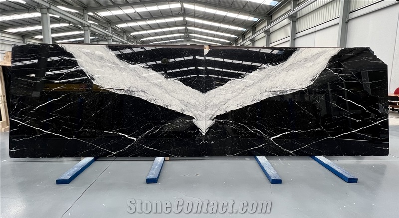 Nero Marquina Marble In Slabs 2Cm