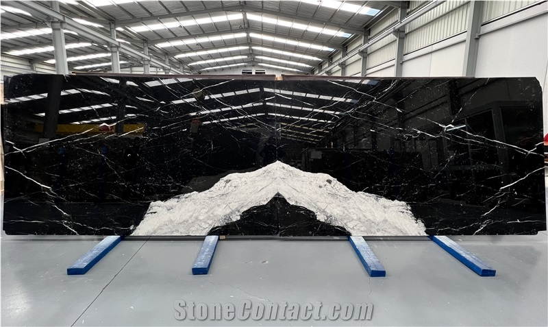 Nero Marquina Marble In Slabs 2Cm