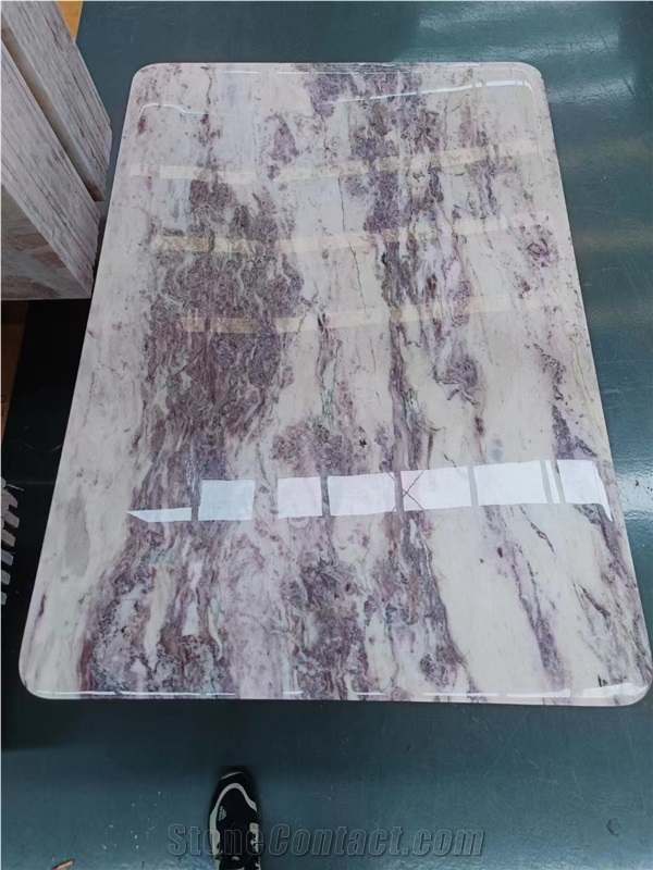Calacatta Purple Marble Slabs  Tiles