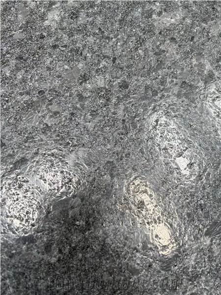 Indian Steel Grey Pearl Granite Slabs