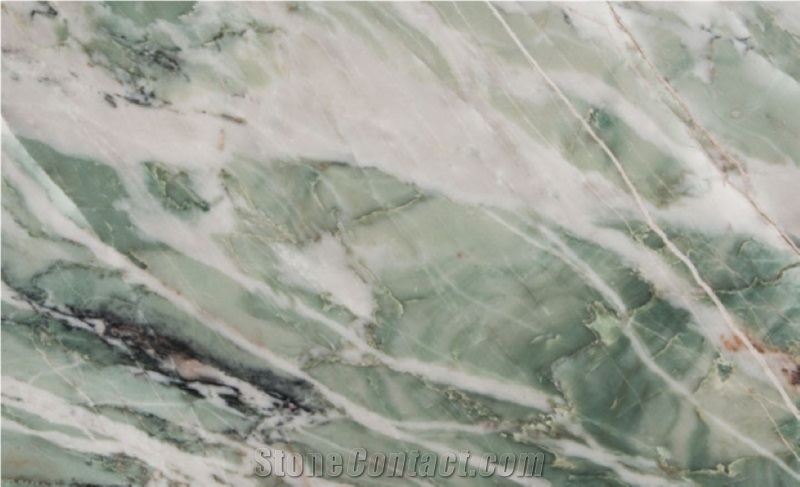 Cristallo Tiffany Green Quartzite Slabs