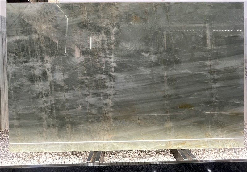 Lake Placid Quartzite Slab Kitchen Tiles