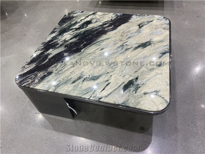 Valley Orchid Quartzite Luxury Coffee Table