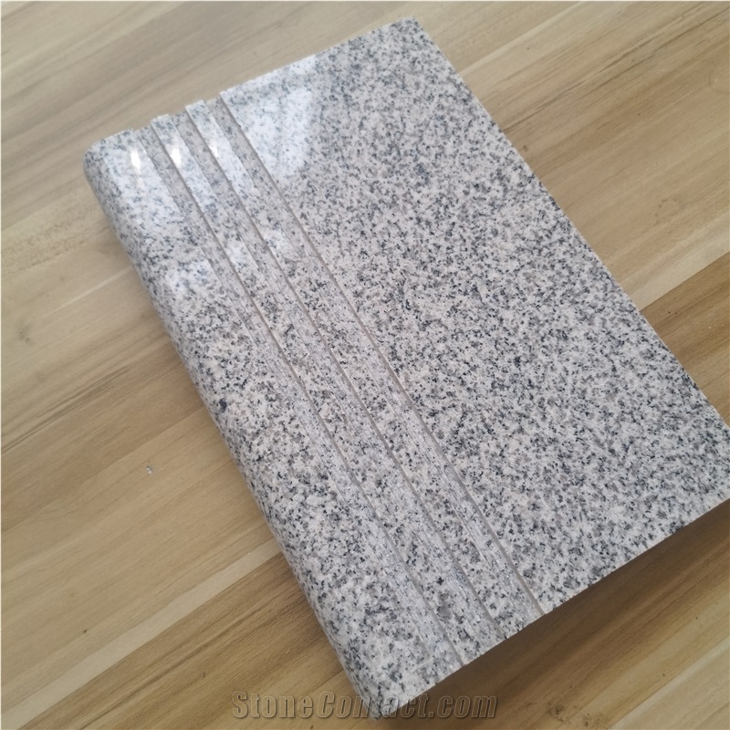 China Sesame White Granite G603 Polished Stair Treads