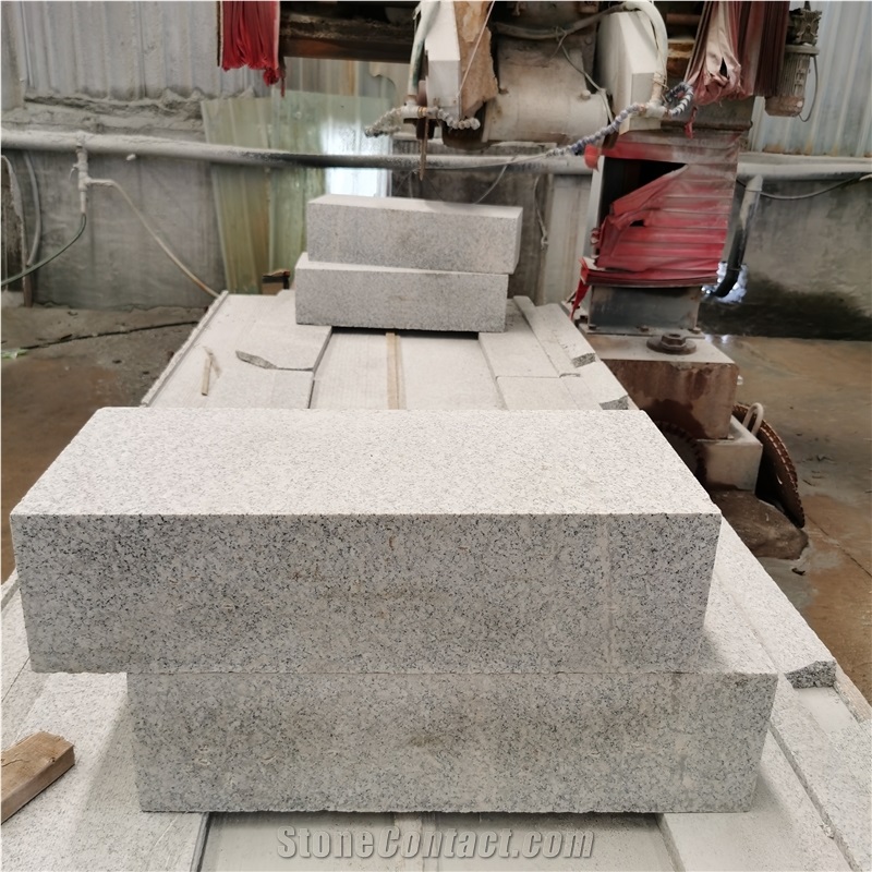 High Quality New G602 Granite Light Grey Sawn Cut Side Stone
