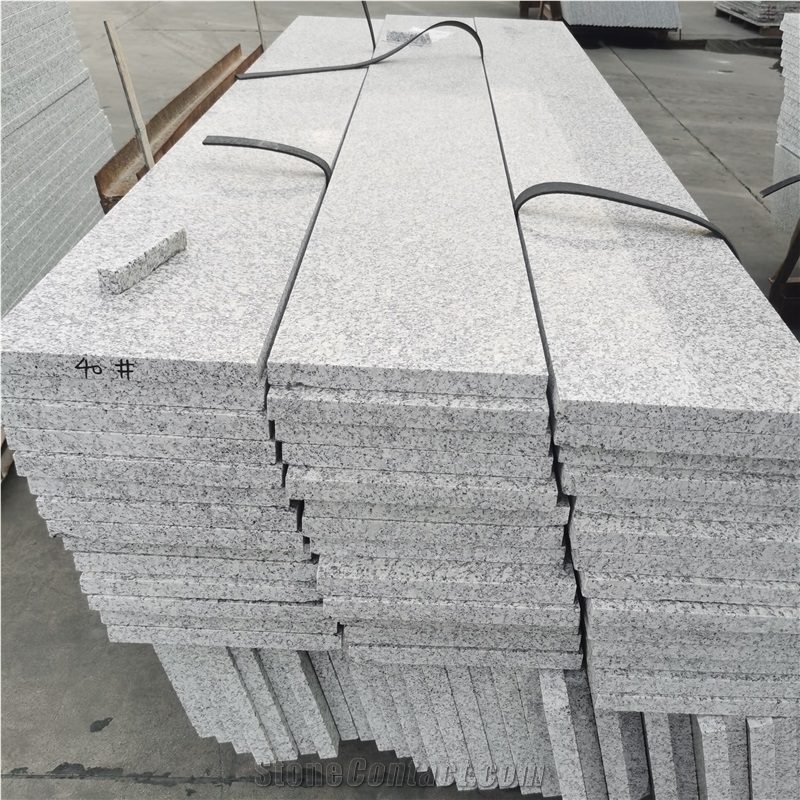 Jinjiang White Granite G602 Polished Stone Steps/Risers