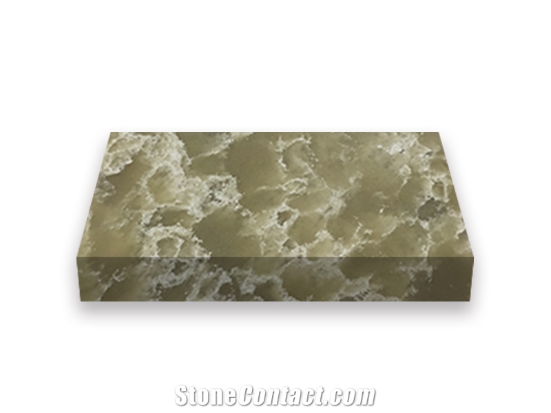 GOLDTOP OEM/ODM Marble Series Brighton Quartz Slabs