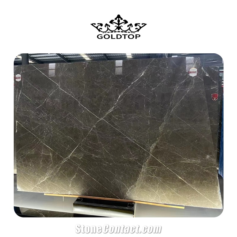 GOLDTOP OEM/ODM  Cyprus Grey Marble Slabs