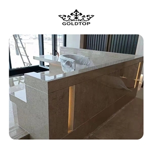 GOLDTOP OEM/ODM Marmer Sinai Pearl Marble Countertops