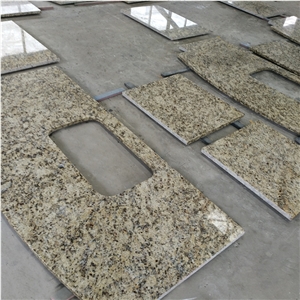 Hotsale Style Santa Cecilia Gold Granite Natural Slabs