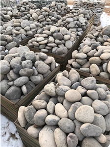 Big Size Of River Pebble Stone Gray Color