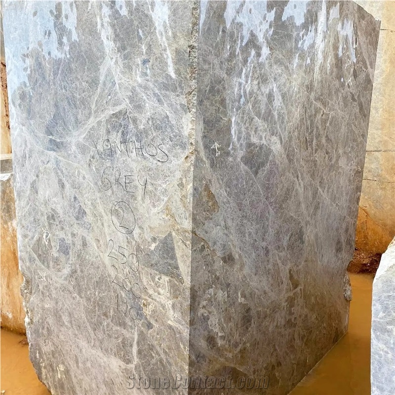 Xanthos Grey Emperador Marble Blocks