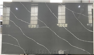 LQ-815 Vein Quartz Slabs Vietnam Artificial Stone