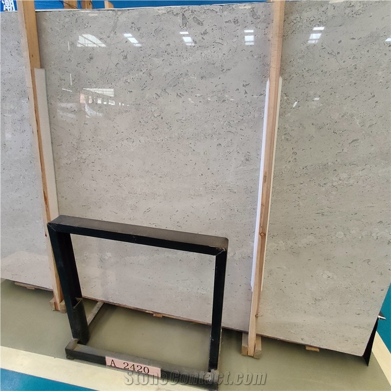 Cheap Marble Oyster Grey Marble Slab For Floor