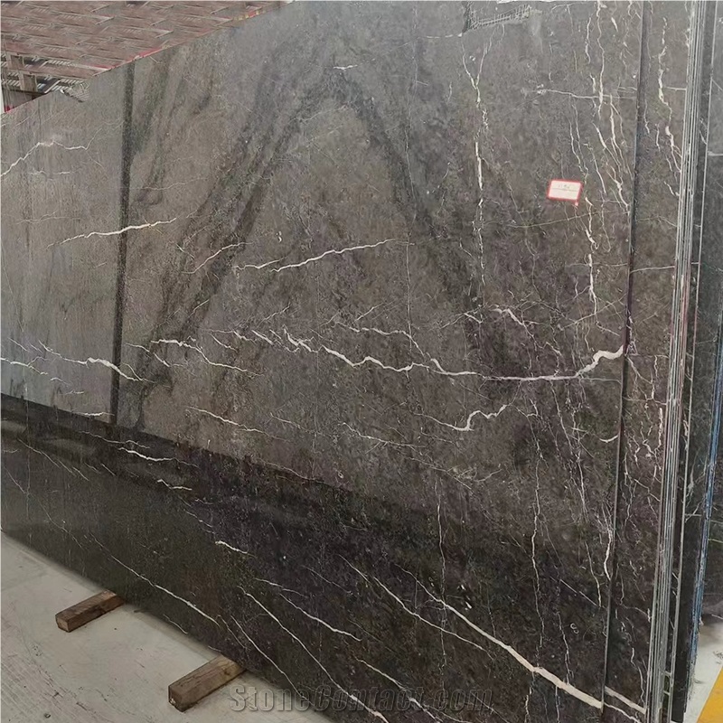 Chinese Polished Hang Grey Marble For Interior Decoration