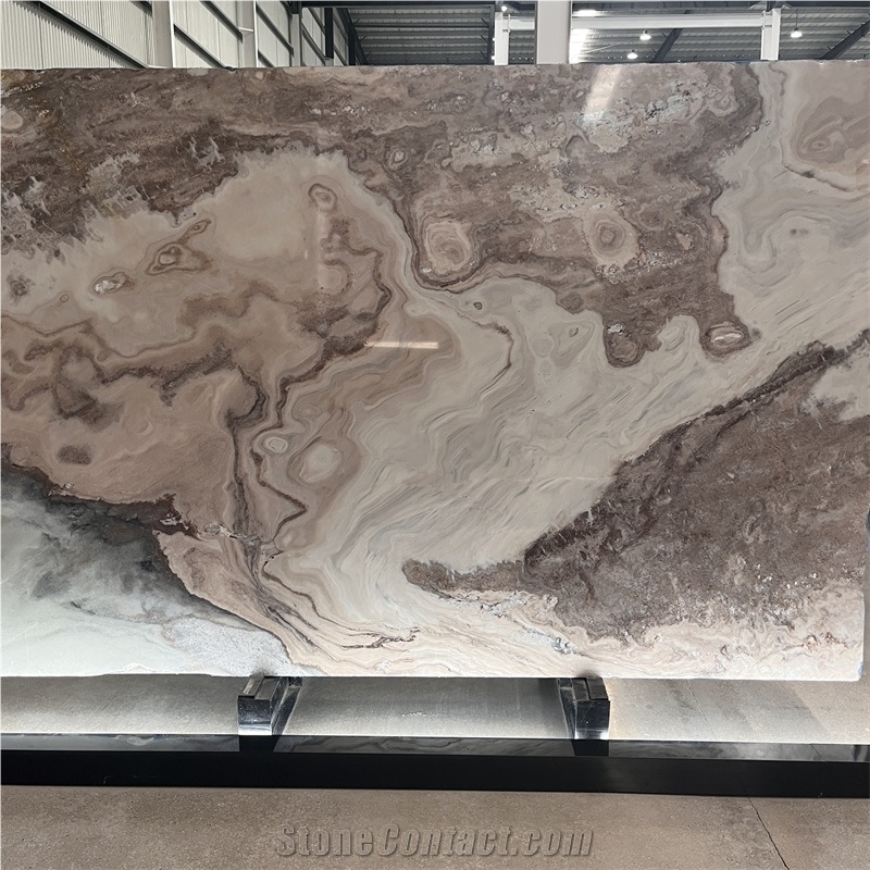 Customization Size Palissandro Bronzetto Marble For Wall