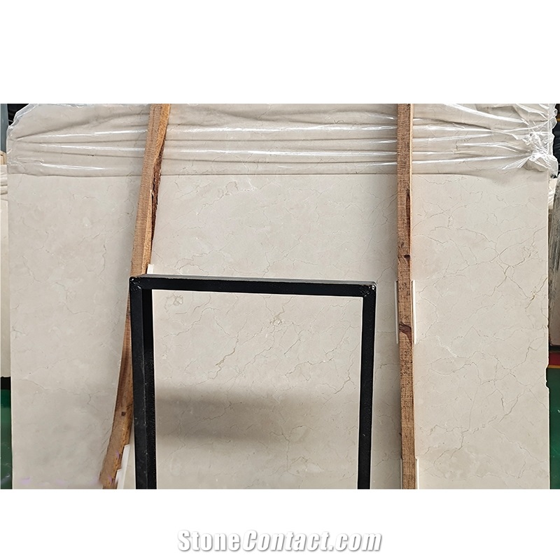 High Quality Crema Marfil Marble Slab For Floor And Wall