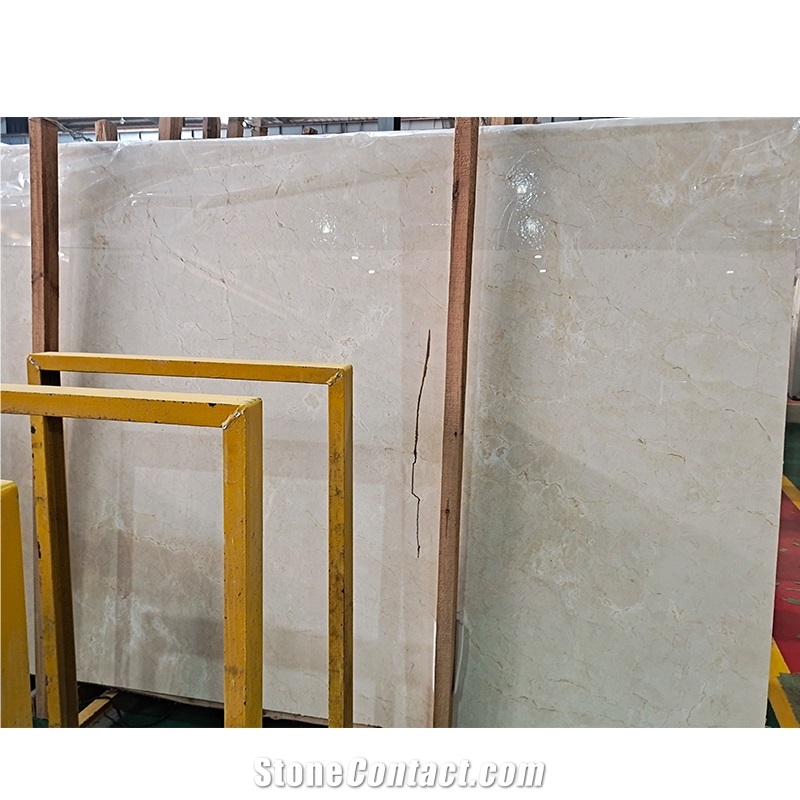 High Quality Crema Marfil Marble Slab For Floor And Wall