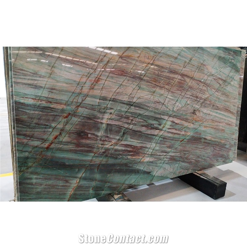 Polished Brazil  Alexandrita Fantasy Quartzite Slab And Tile