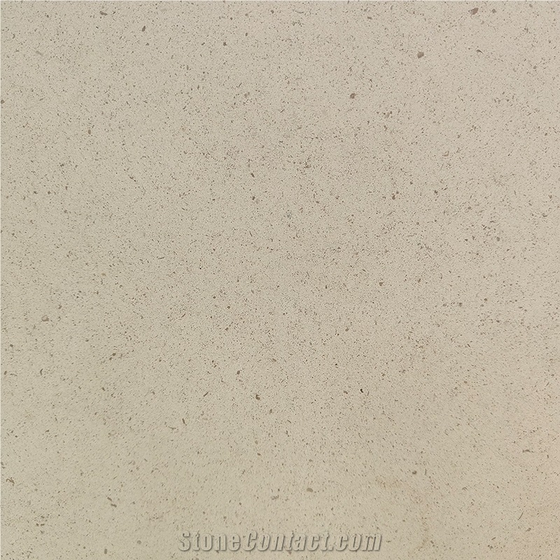 Polished CREAM Limestone For  Exterior Wall