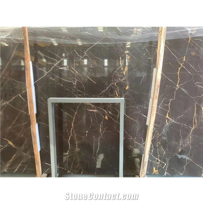 Polished High Quality Black Gold Jade Marble For Wall