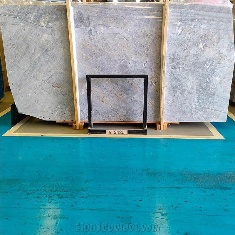 Polishing Grey Fleury Marble Slab&Tile For Interior