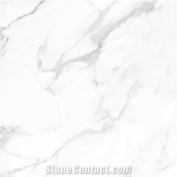 Calacatta White Marble Look Sintered Stone 1S03CD120300