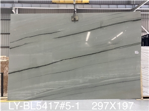 Polished Finished Silver Shadow Grey Quartzite Slabs