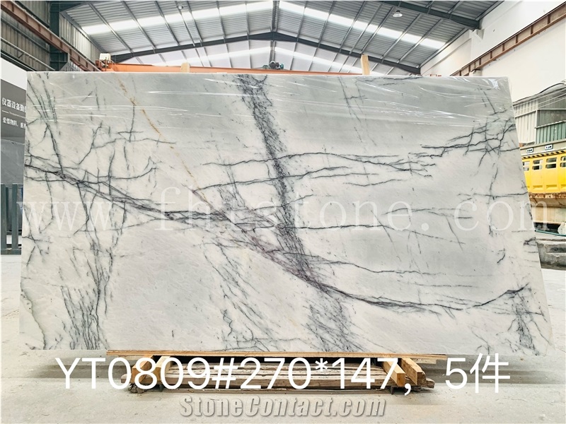 Milas Lilac Marble New York Marble Popular White Marble