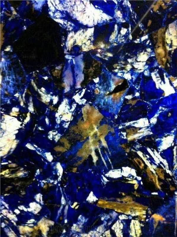 Sodalite Blue Jasper Semiprecious Stone