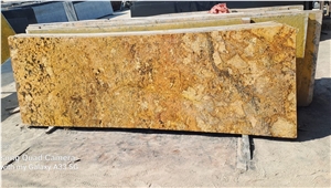 Alaska Gold Granite Slabs