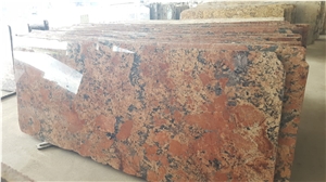 Alaska Red Granite Slabs Polished Finish
