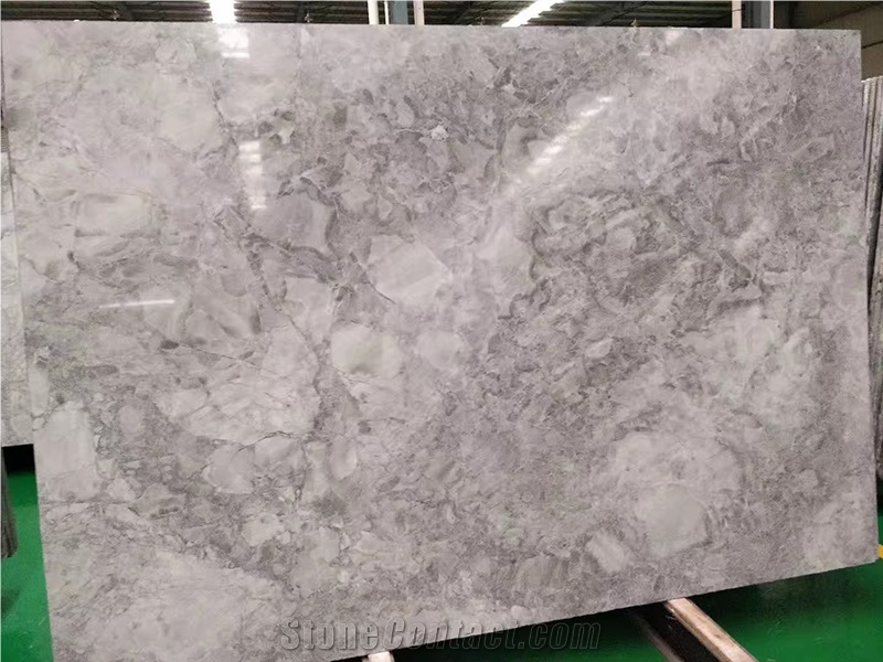 Super White Quartzilte Polished Table Top