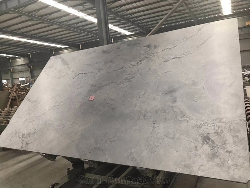 Super White Quartzite Round Table Top