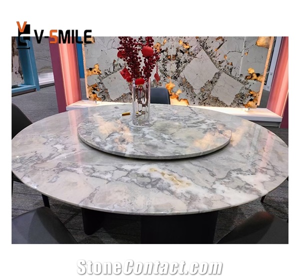 Grey Marble Slab For Table Top