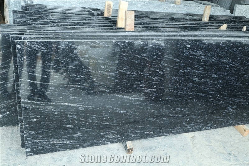Markino Black Granite Slabs