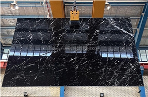 Royal Black Marble Slabs