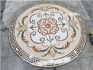 Waterjet Medallions, Floor Medallions, Round Medallions