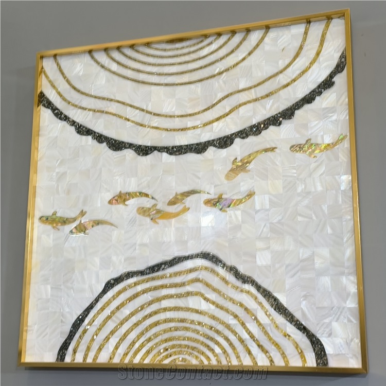 Decorative Shell Mother Of Pearl Mosaic