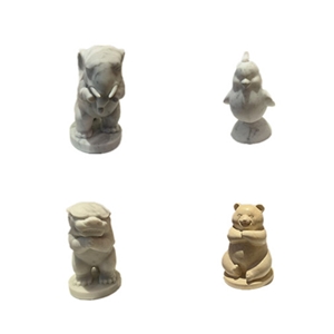 Animal Pop Art Stone Artifacts- Stone Handicrafts