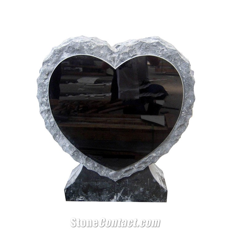 Heart-Shaped Tombstone And Monuments