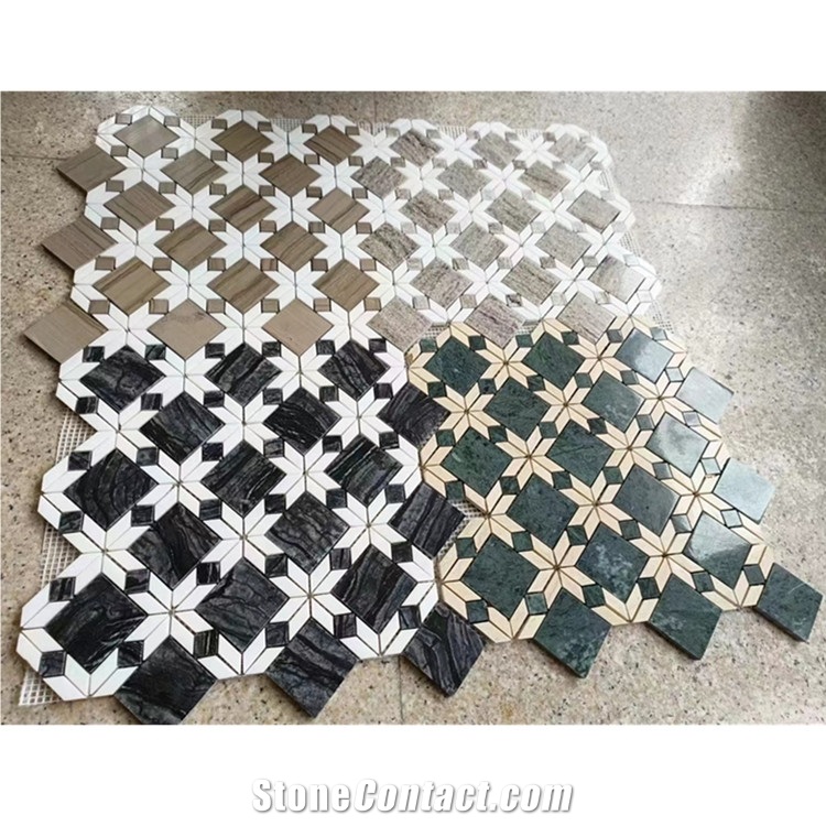 Marble Tile Kitchen Backsplash Mosaic